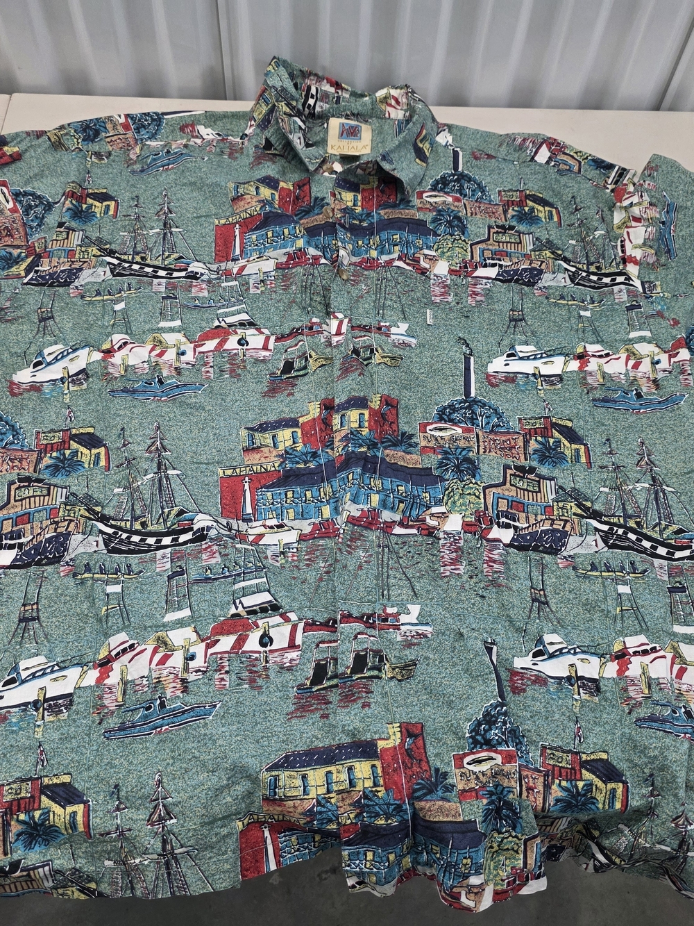 Collections By Kahala Hawaiian Button Down Shirt Men's Size XXL